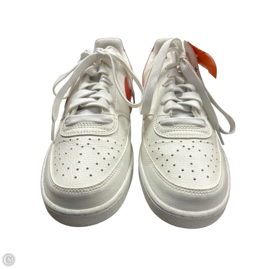Shoes Sneakers By Nike In Red & White, Size: 9