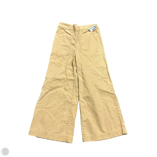 Pants Cropped By Nicole By Nicole Miller In Yellow, Size: 4