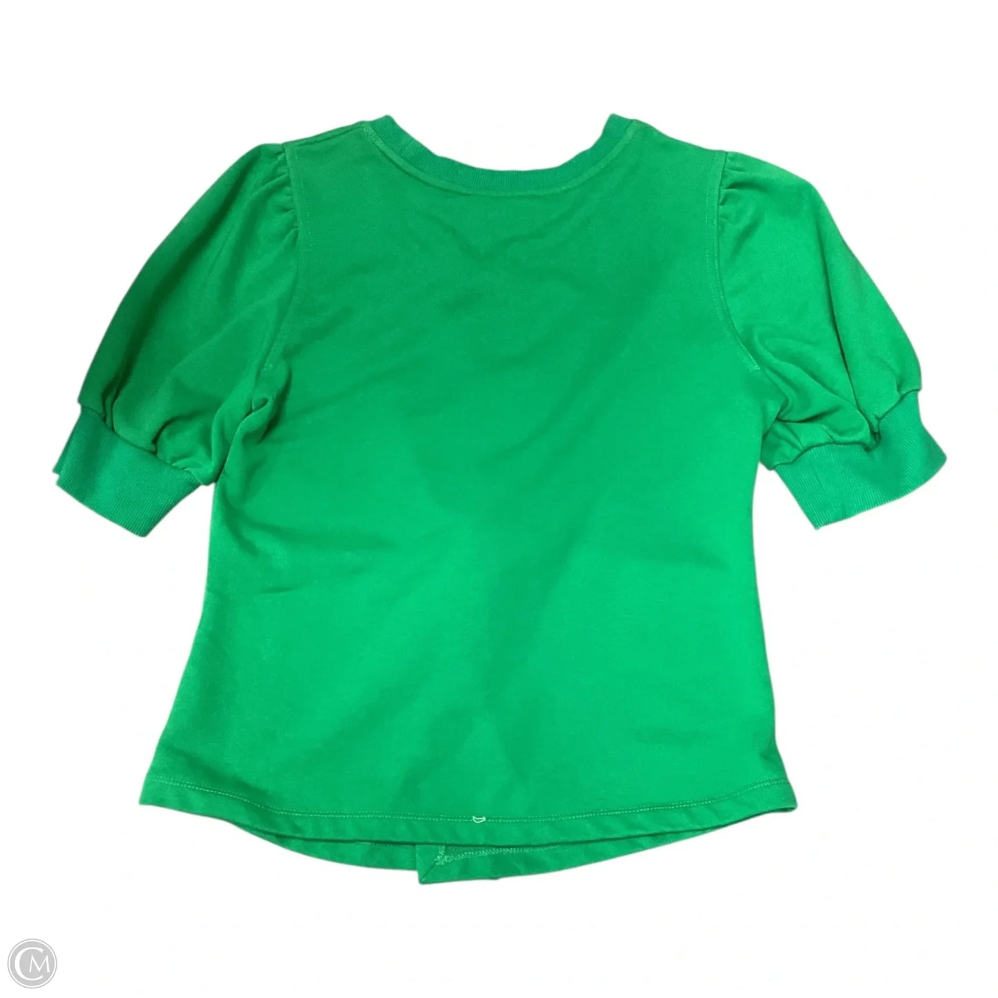 Top Short Sleeve By Entro In Green, Size: M