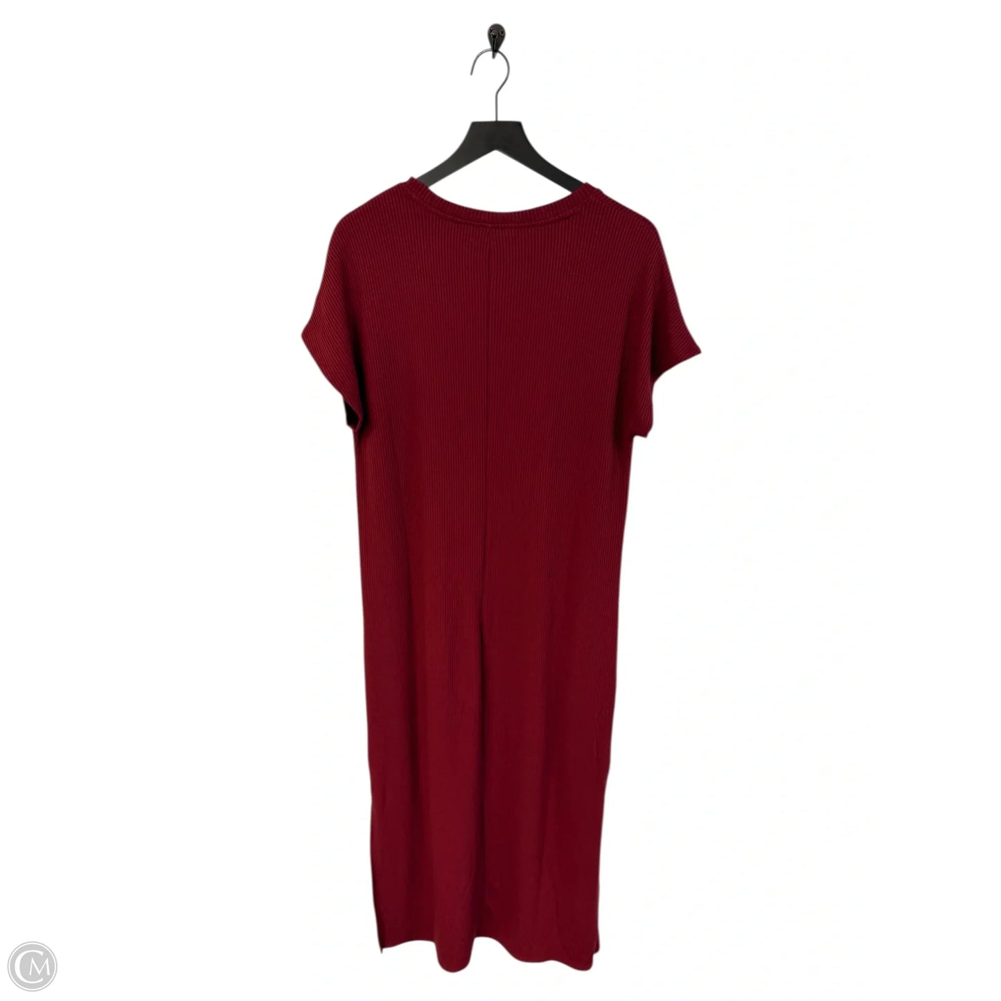 Dress Casual Maxi By Time And Tru In Red, Size: L
