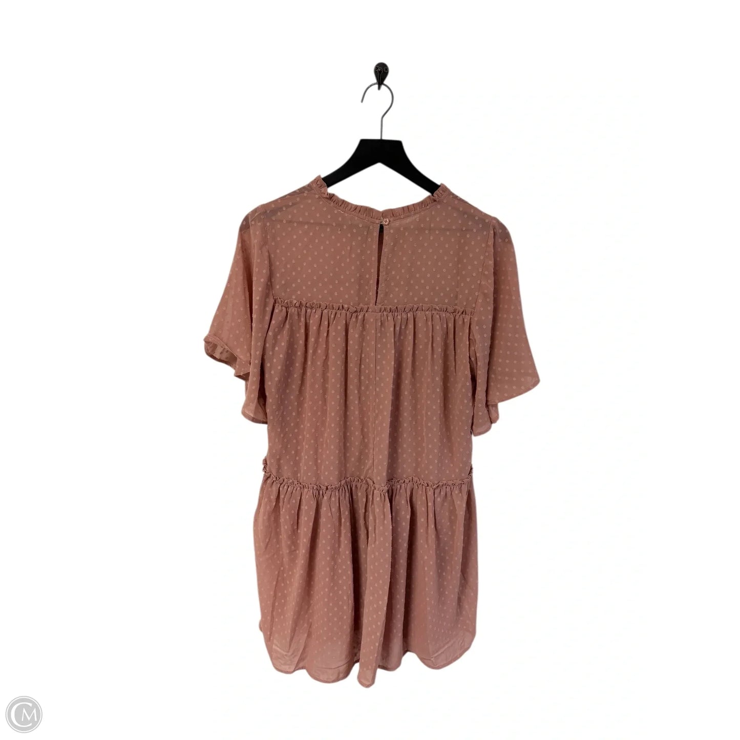 Dress Casual Short By Loveriche In Pink, Size: L