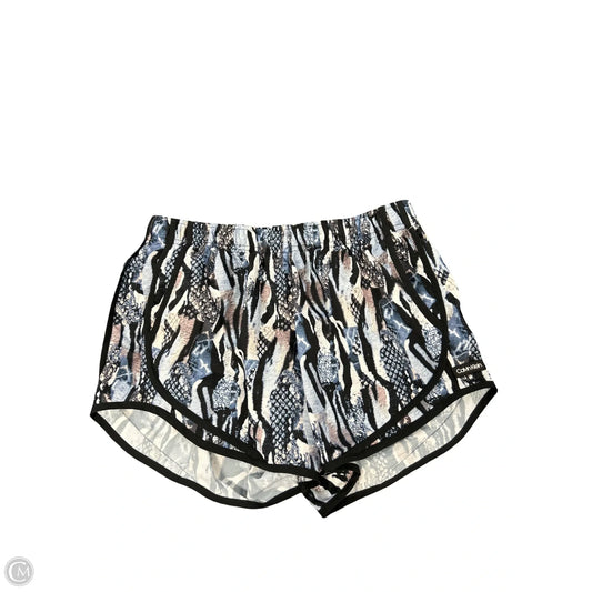 Athletic Shorts By Calvin Klein Performance In Multi-colored, Size: M