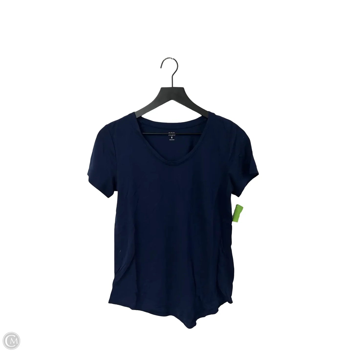 Top Short Sleeve Basic By Ana In Navy, Size: M