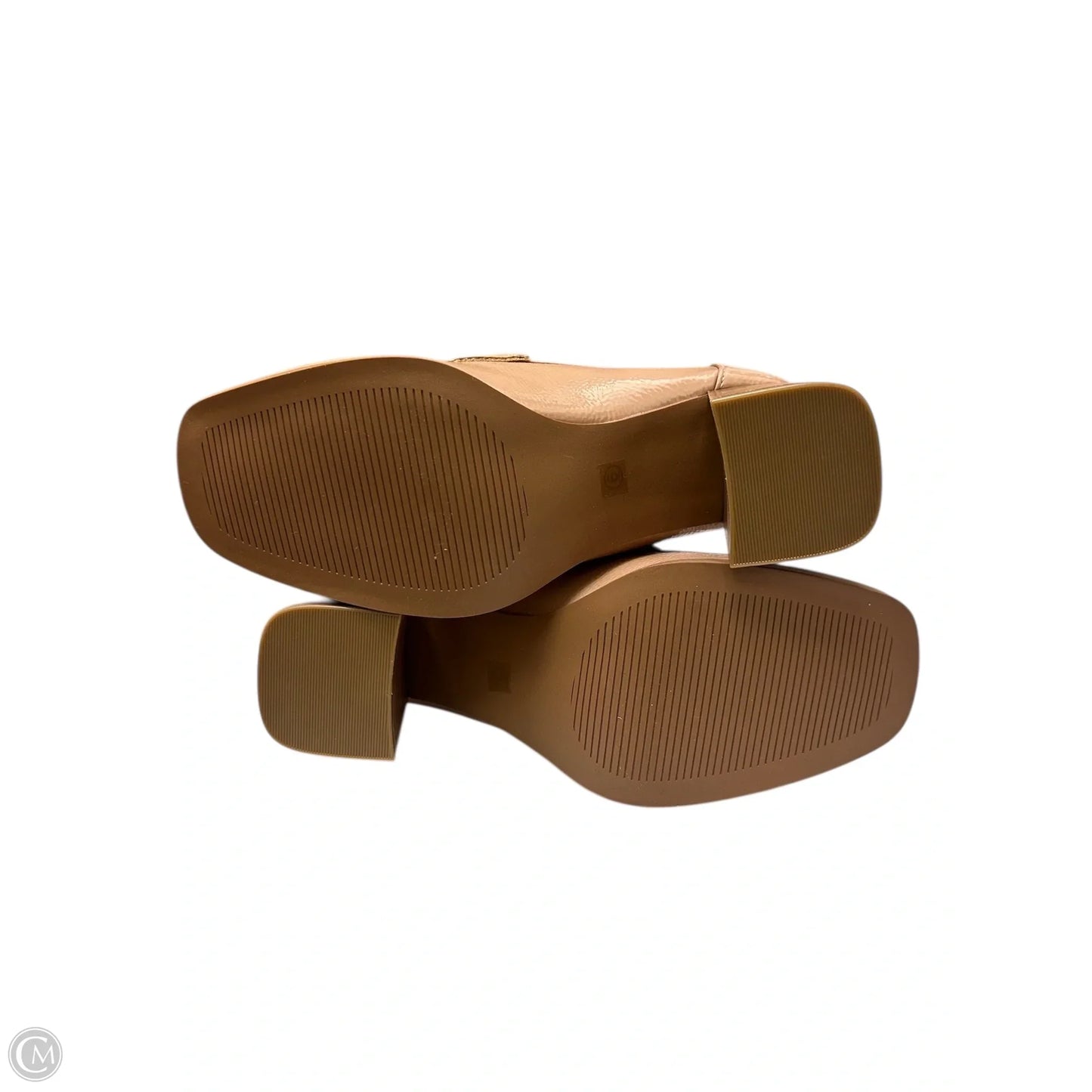 Shoes Heels Block By Journee In Tan, Size: 6