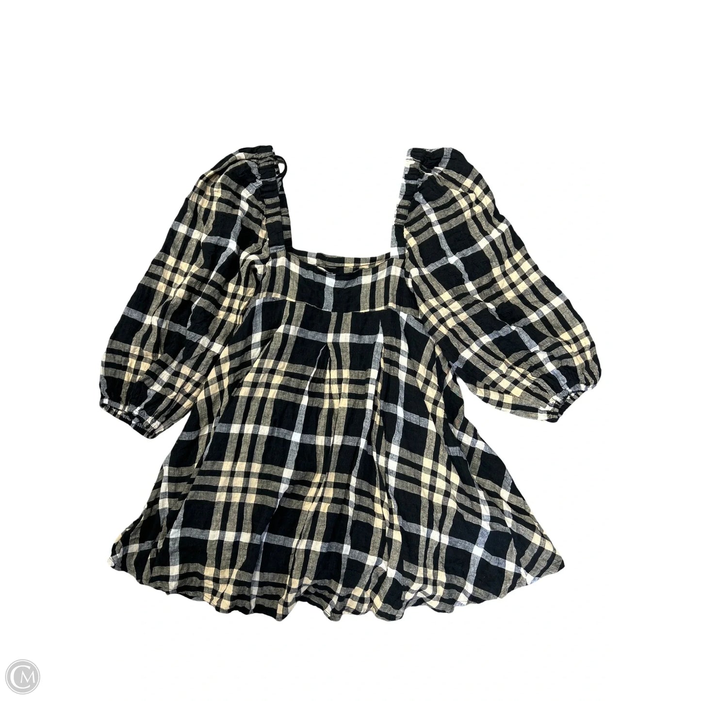 Dress Casual Short By Urban Outfitters In Black & Tan, Size: M