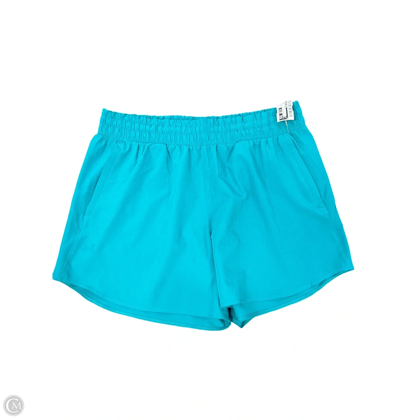Athletic Shorts By Under Armour In Aqua, Size: Xl