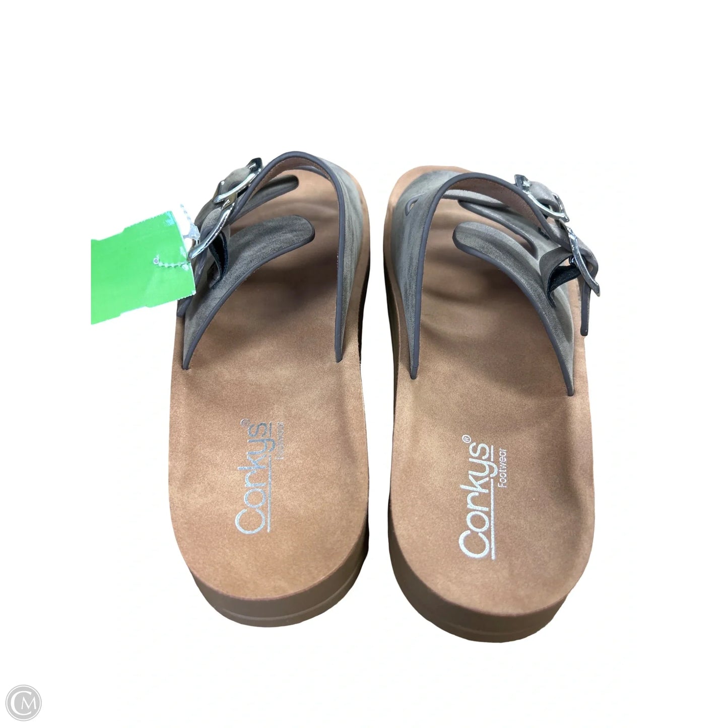 Sandals Flats By Corkys In Taupe, Size: 10