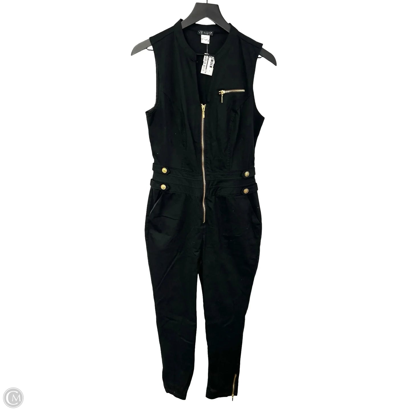 Jumpsuit By Venus In Black, Size: 10