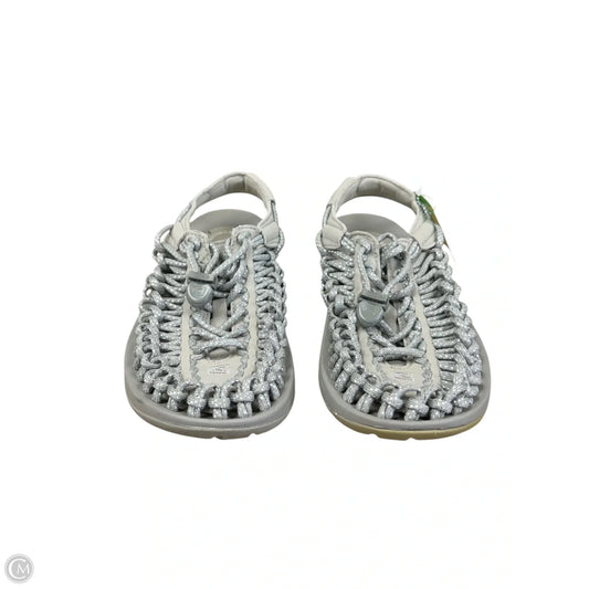 Sandals Flats By Keen In Grey, Size: 6.5