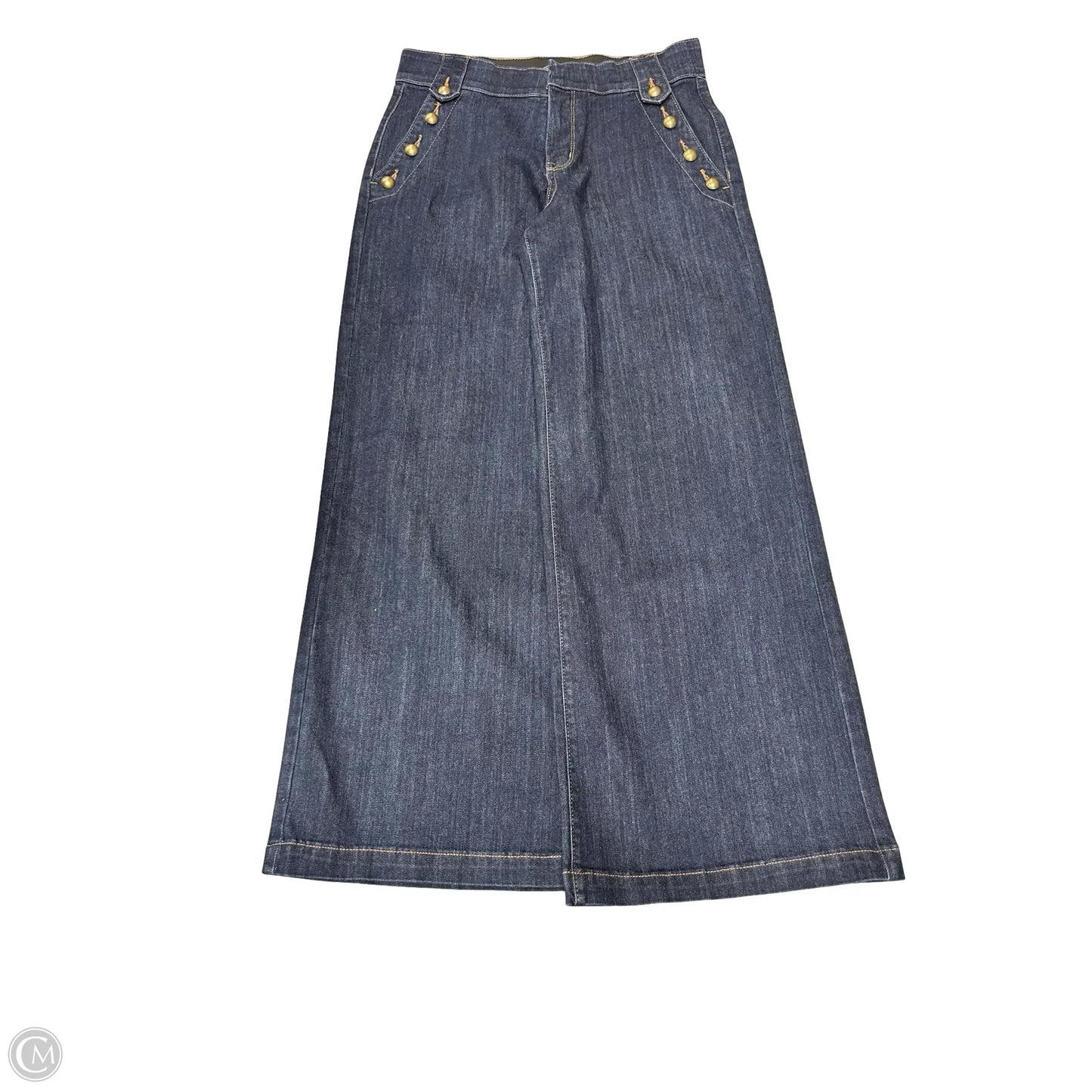 Jeans Wide Leg By St Johns Bay In Blue Denim, Size: 4p
