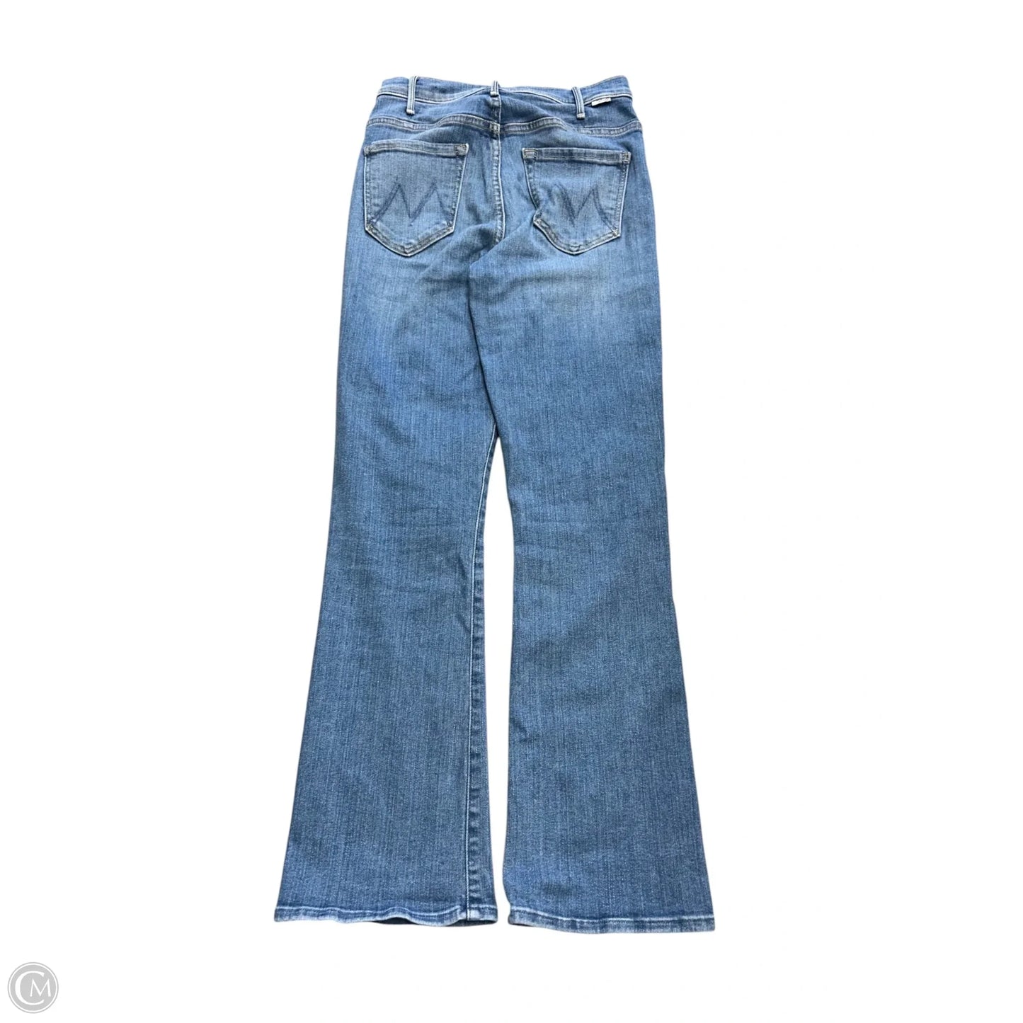 Jeans Straight By Mother In Blue Denim, Size: 2