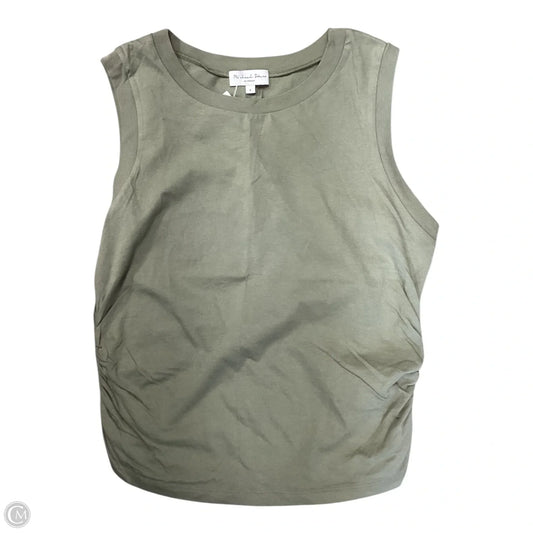 Top Sleeveless By Michael Stars In Green, Size: S
