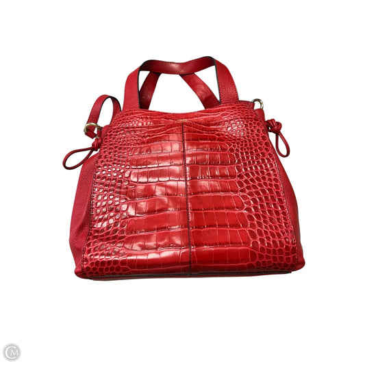Handbag Leather By Vince Camuto, Size: Medium