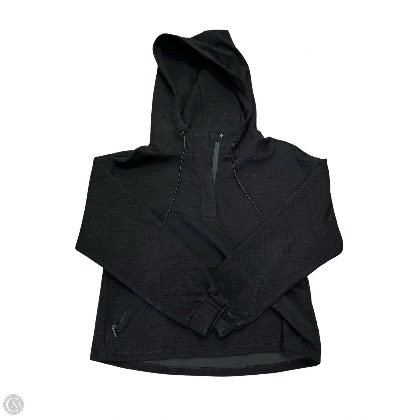Sweatshirt Hoodie By Cmb In Black, Size: S