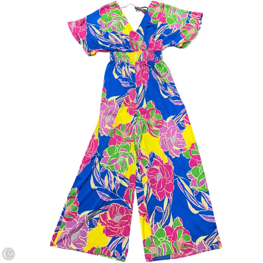 Jumpsuit By Oddi In Floral Print, Size: S