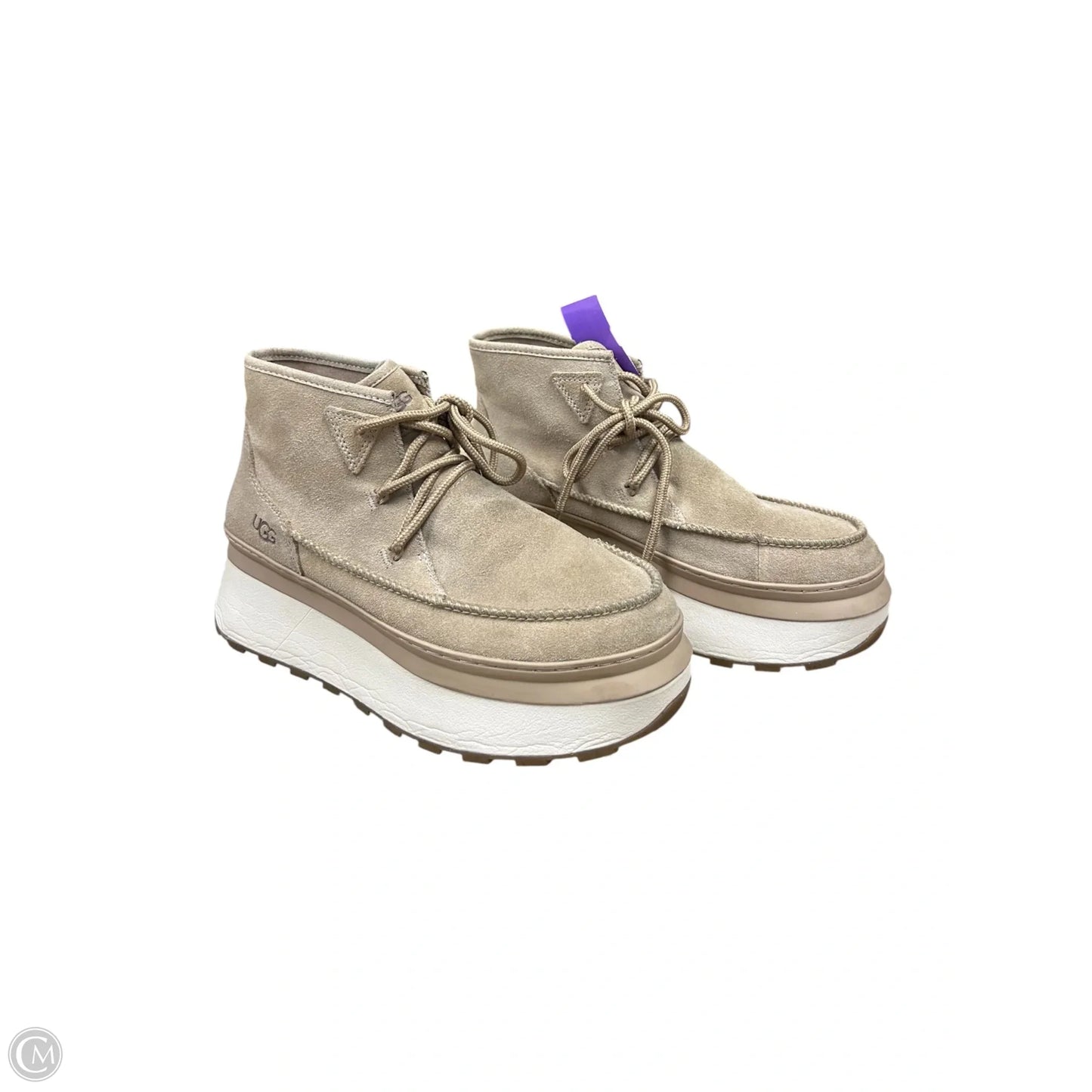Shoes Designer By Ugg In Tan, Size: 9