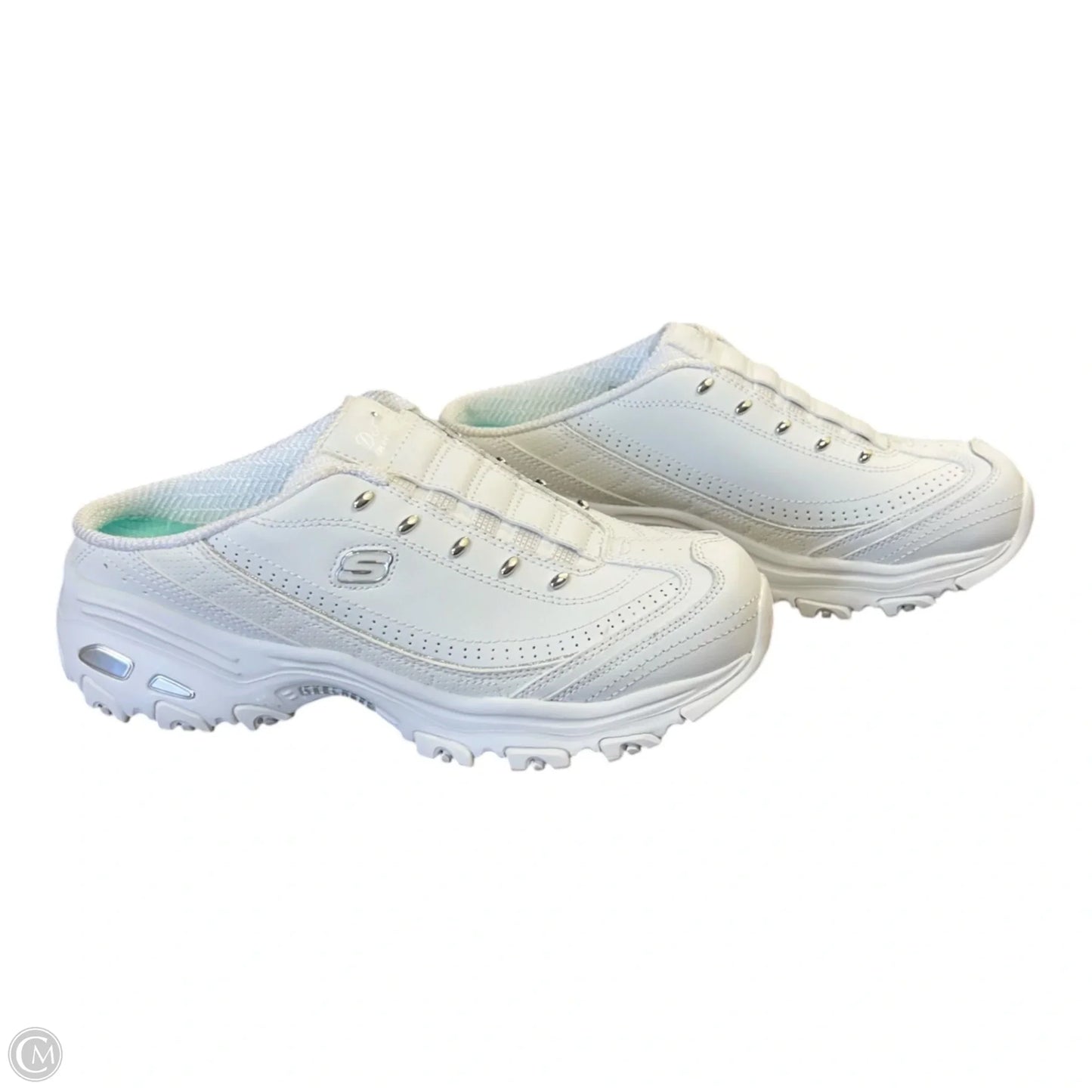 Shoes Sneakers By Skechers In White, Size: 9