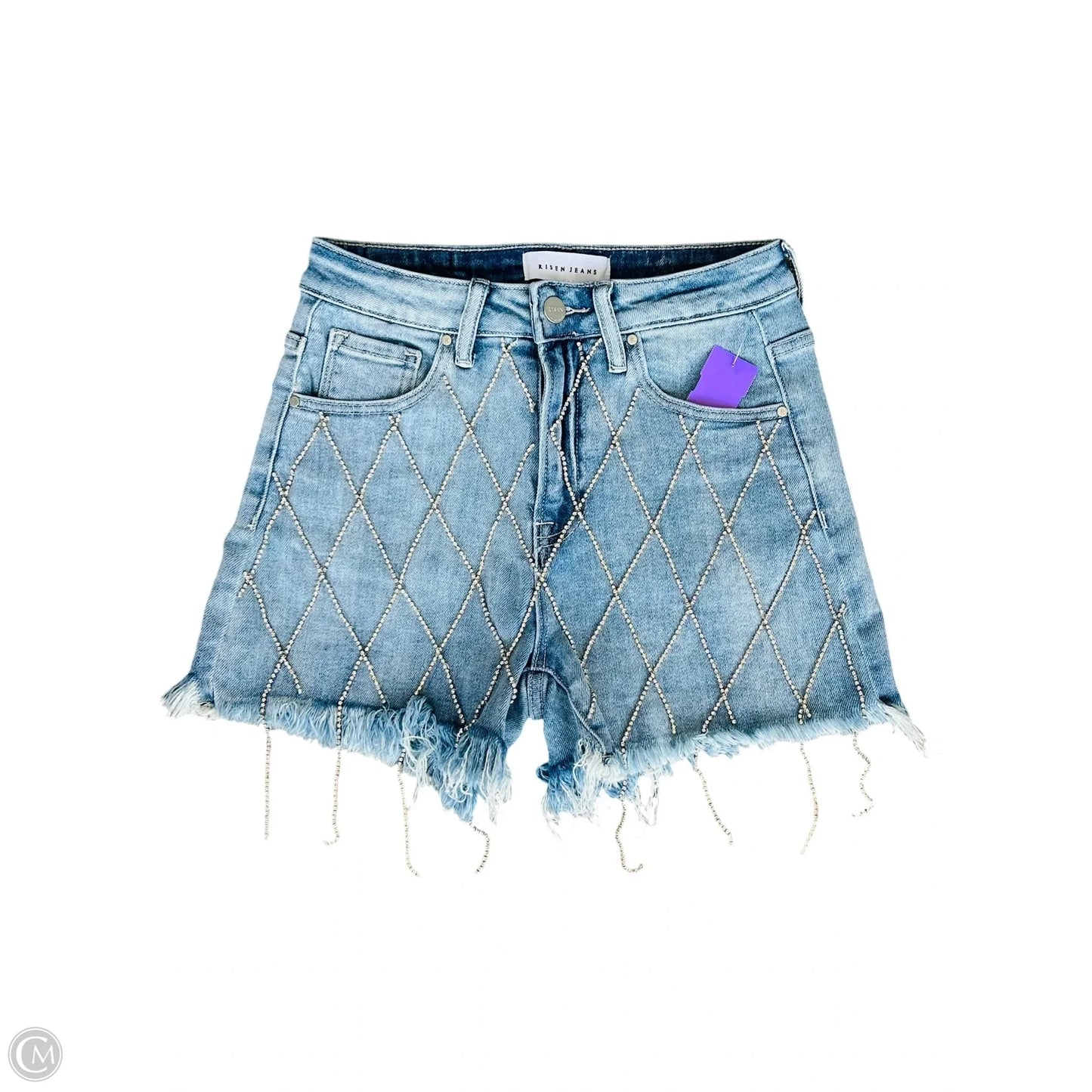 Shorts By Risen In Blue Denim, Size: S
