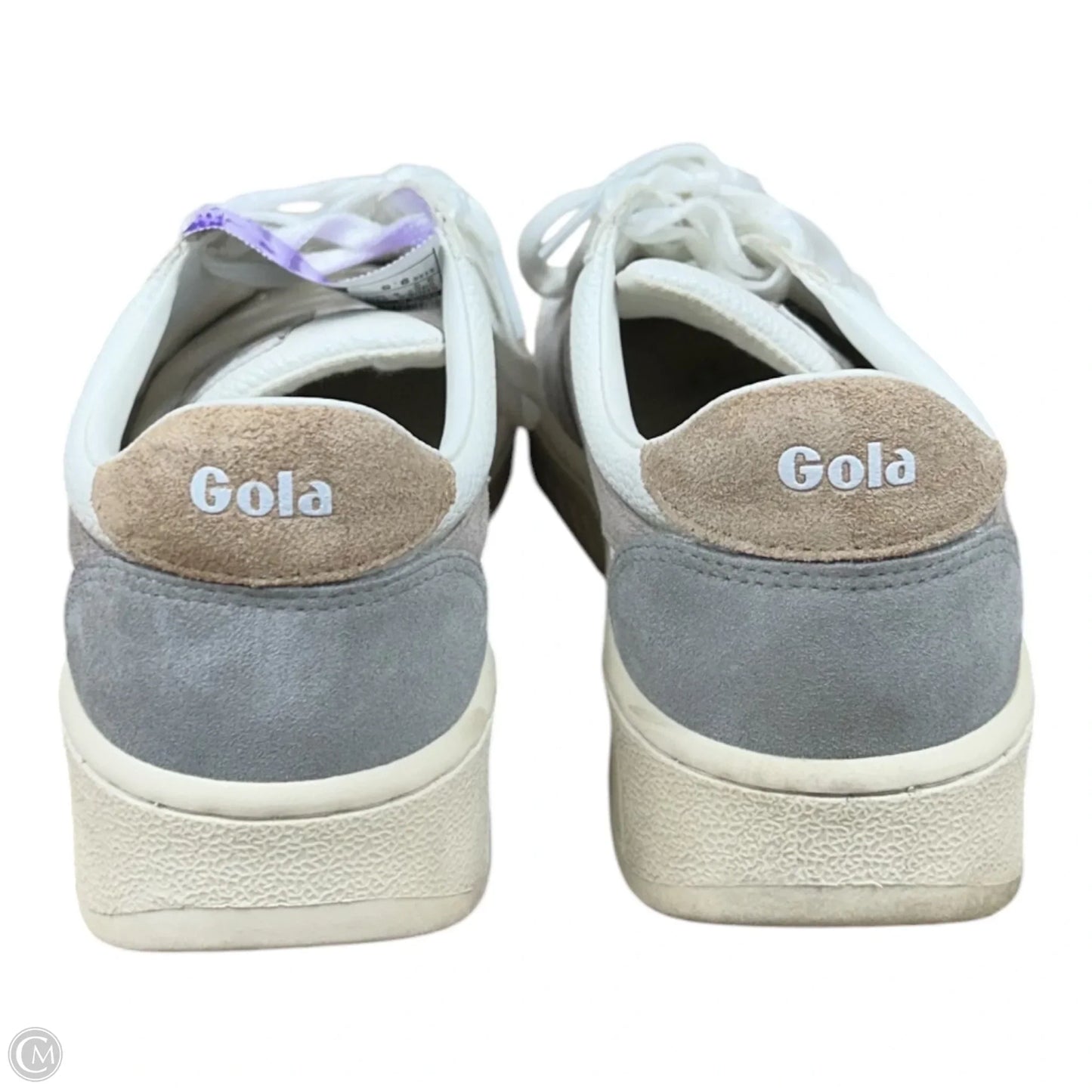 Shoes Sneakers By Gola In Grey & White, Size: 9.5