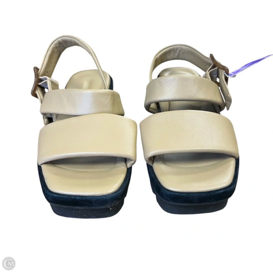 Sandals Flats By Vince In Beige, Size: 7