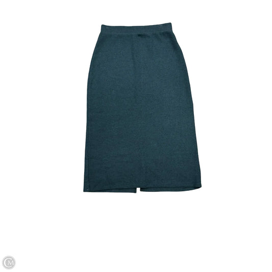 Skirt Midi By Old Navy In Teal, Size: M