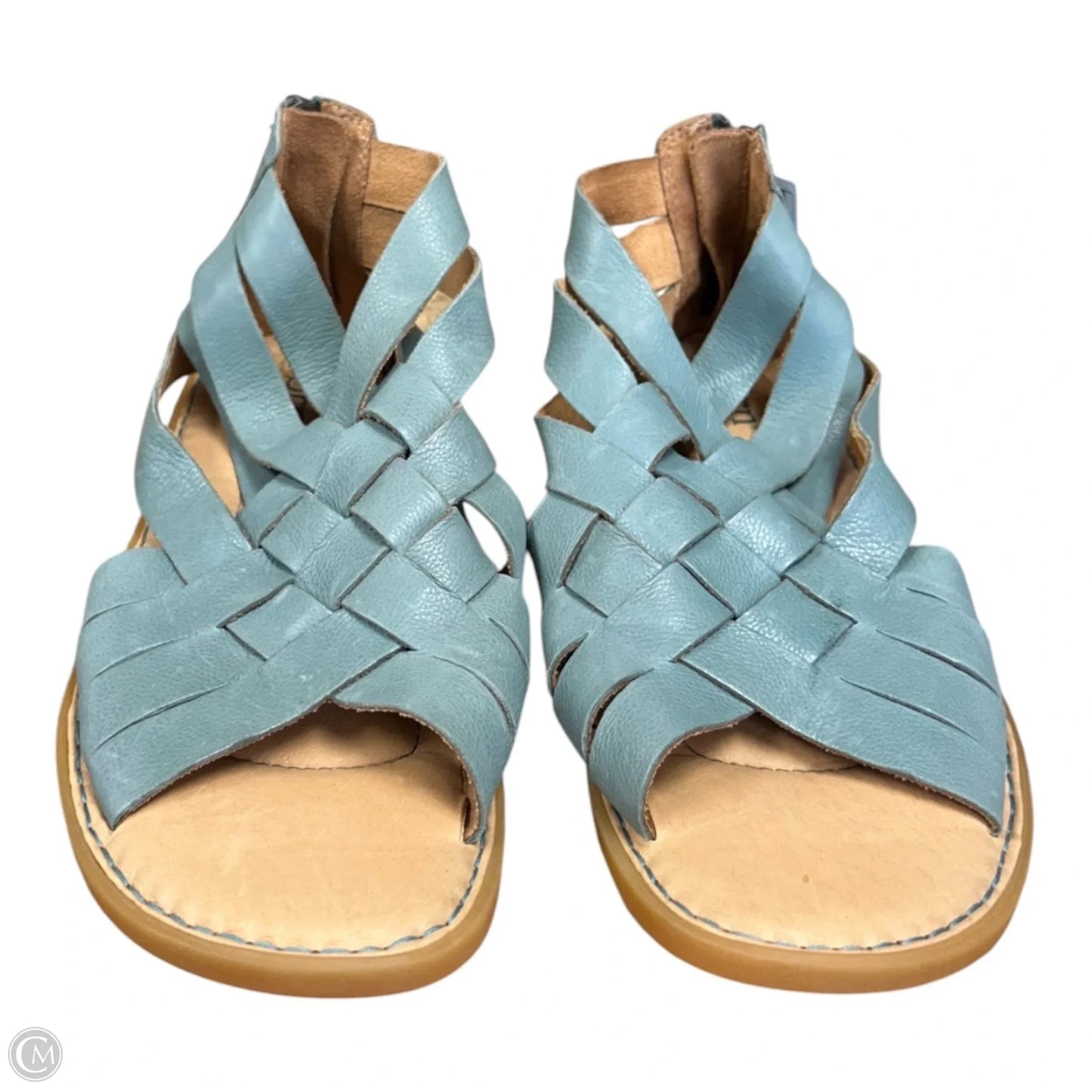 Sandals Flats By Born In Aqua, Size: 8