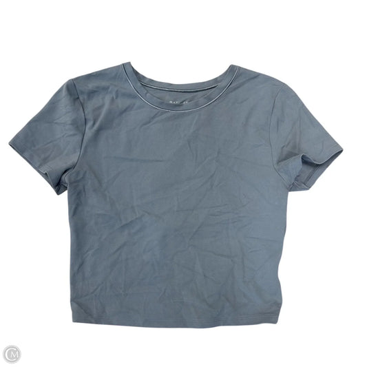 Athletic Top Short Sleeve By Athleta In Blue, Size: S