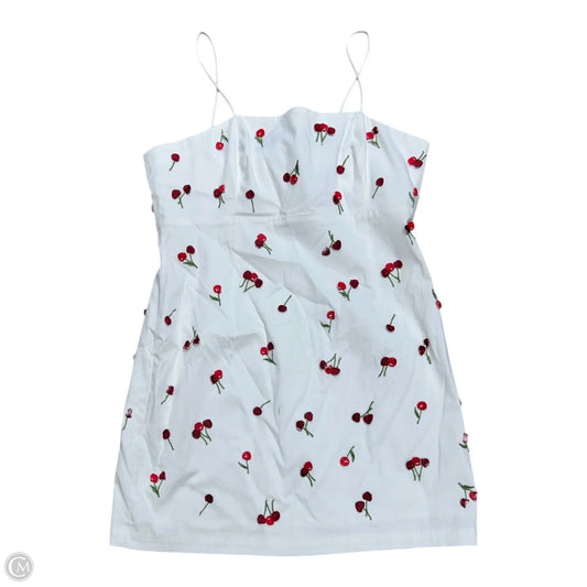 Dress Party Short By Maeve In Red & White, Size: 10