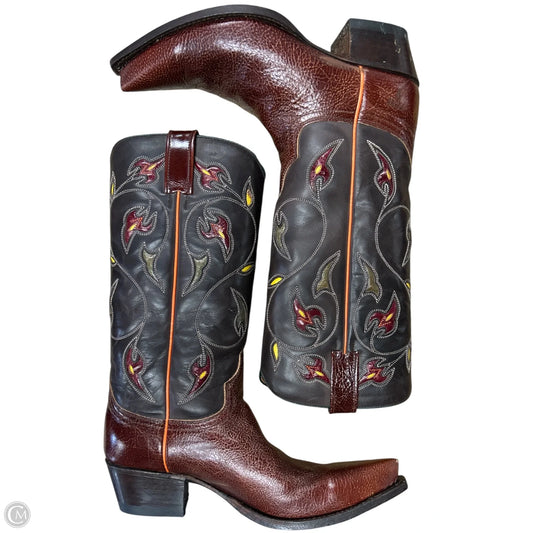 Boots Designer By Frye In Brown, Size: 8