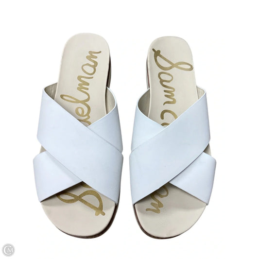 Sandals Flats By Sam Edelman In White, Size: 9