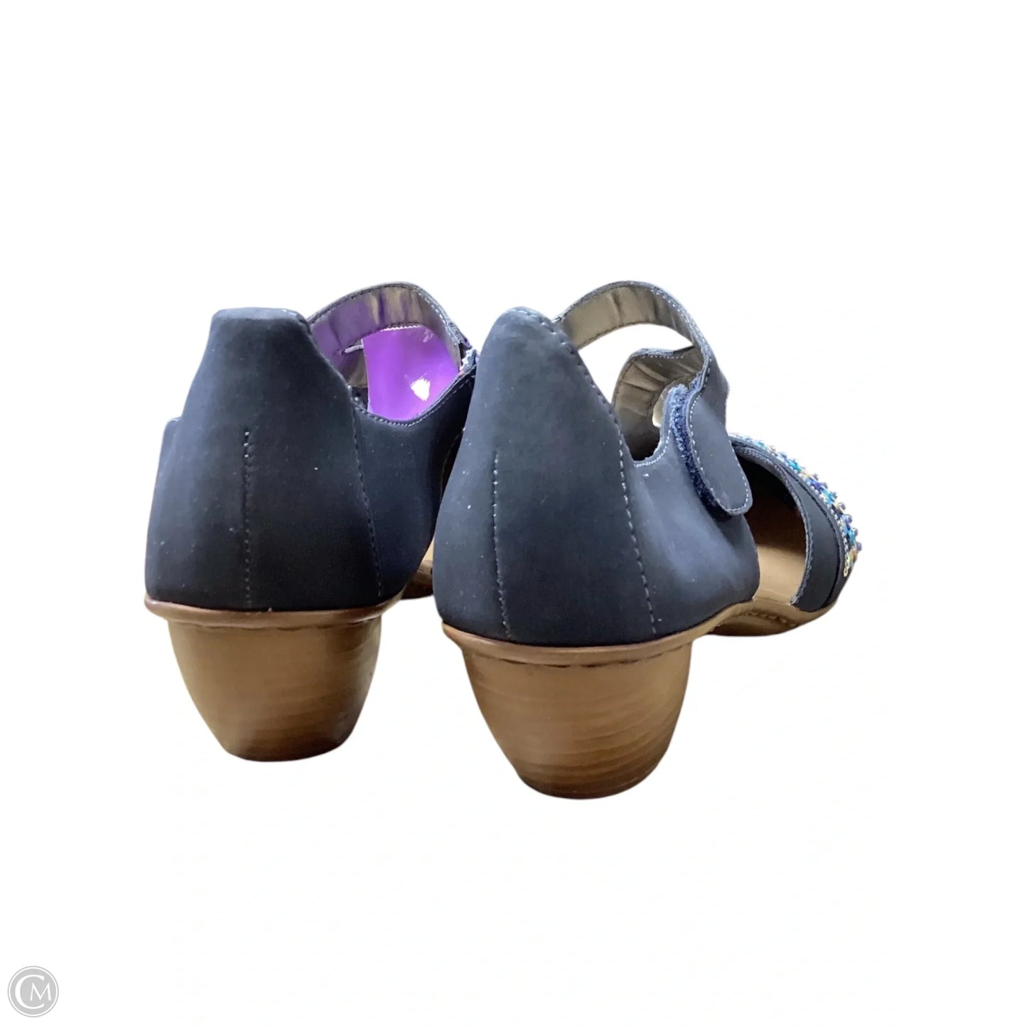 Shoes Flats By Riekers In Navy, Size: 8.5