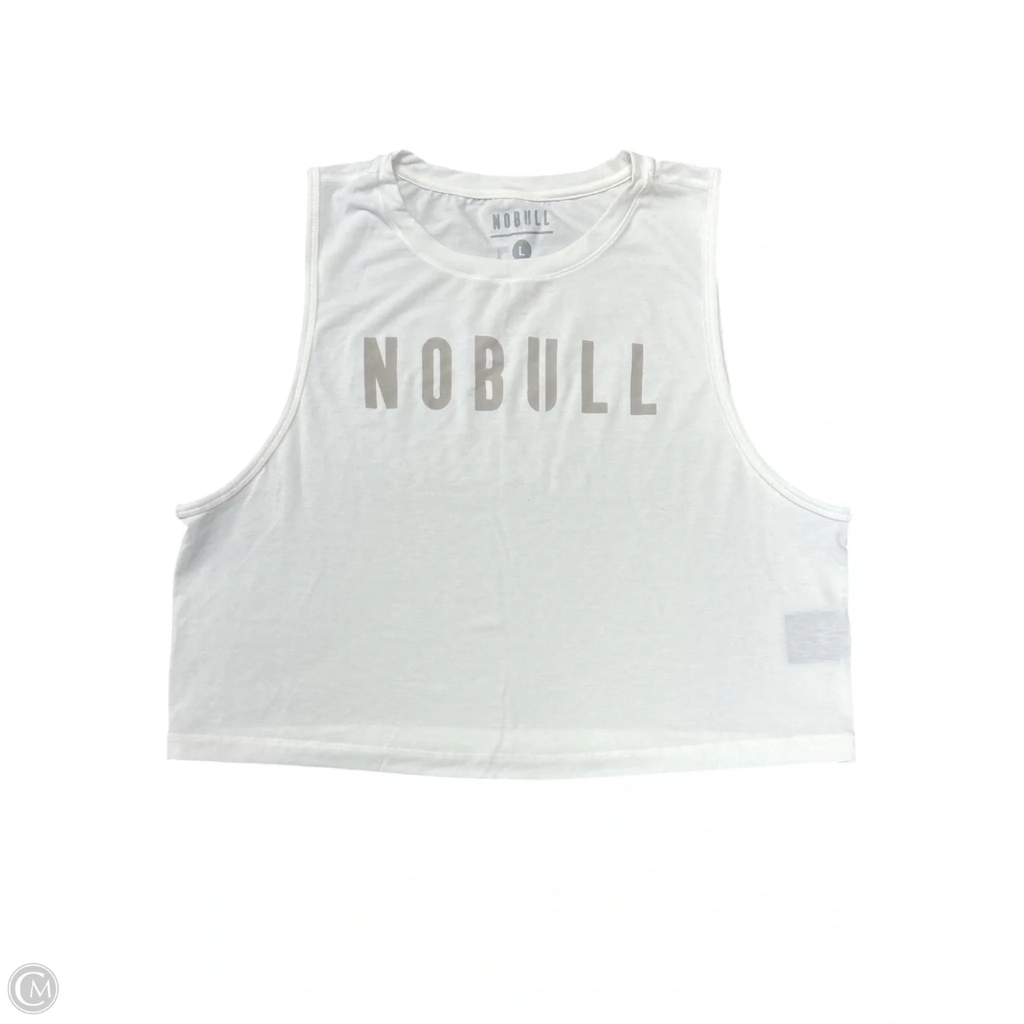 Athletic Tank Top By Nobull In White, Size: L