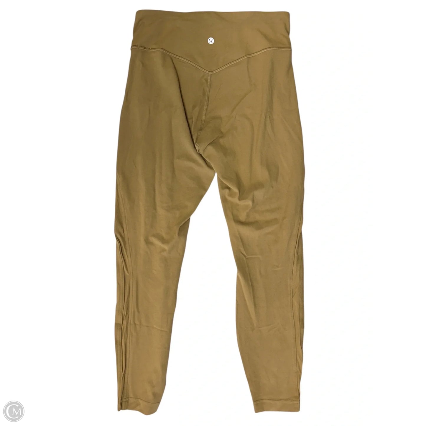 Athletic Leggings By Lululemon In Brown, Size: 10