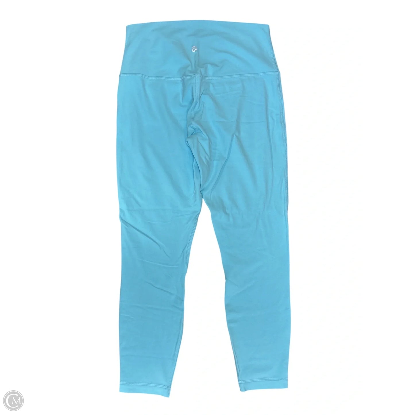 Athletic Leggings By Lululemon In Aqua, Size: 10