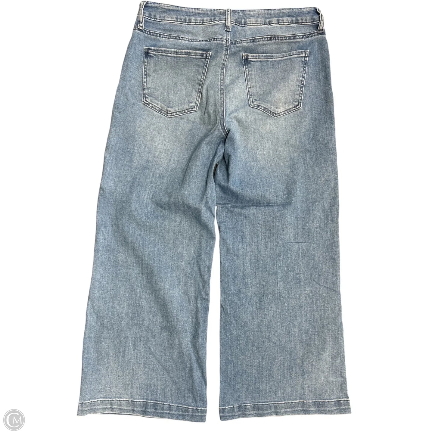 Jeans Wide Leg By Kut In Blue Denim, Size: 10