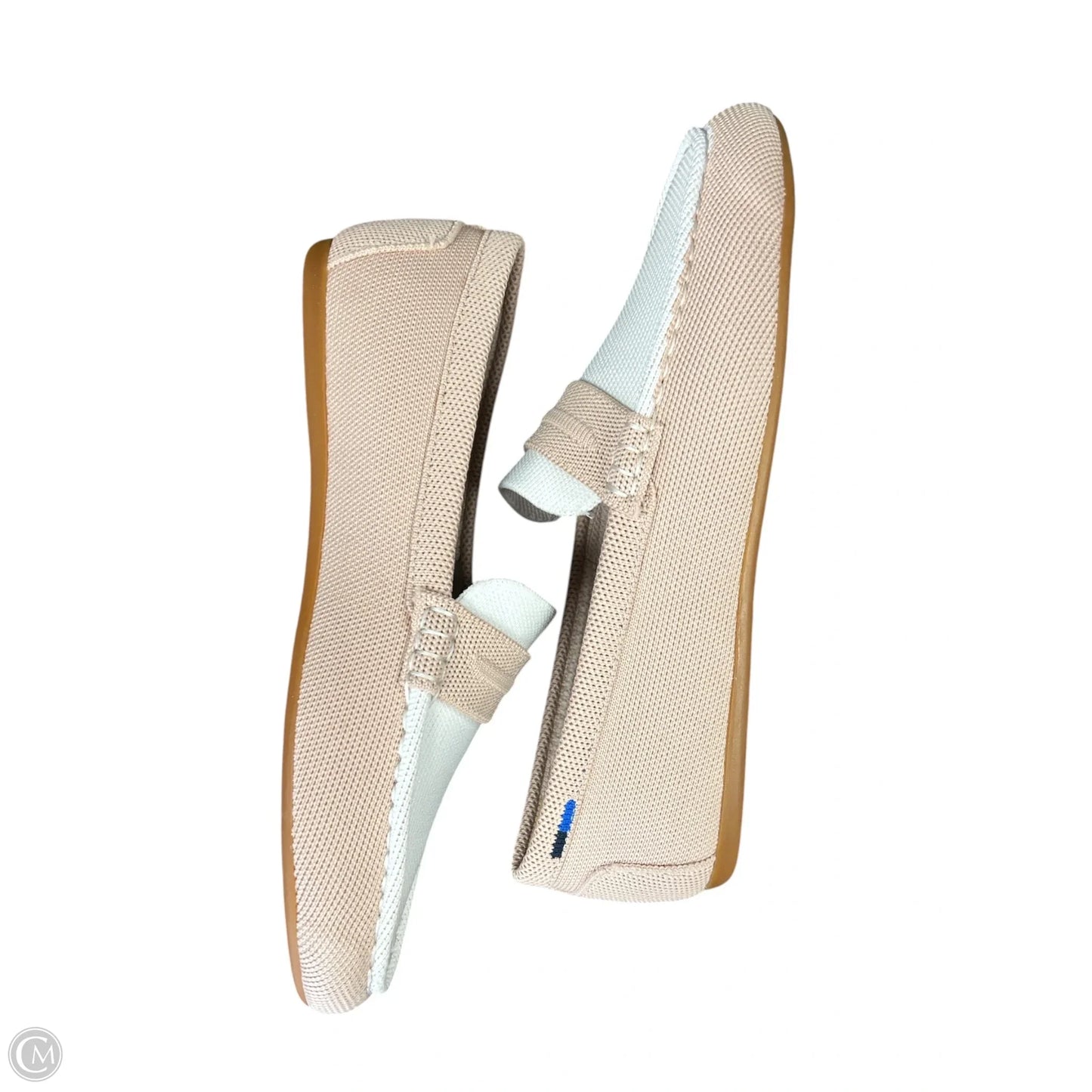 Shoes Flats By Sperry In Tan & White, Size: 8.5