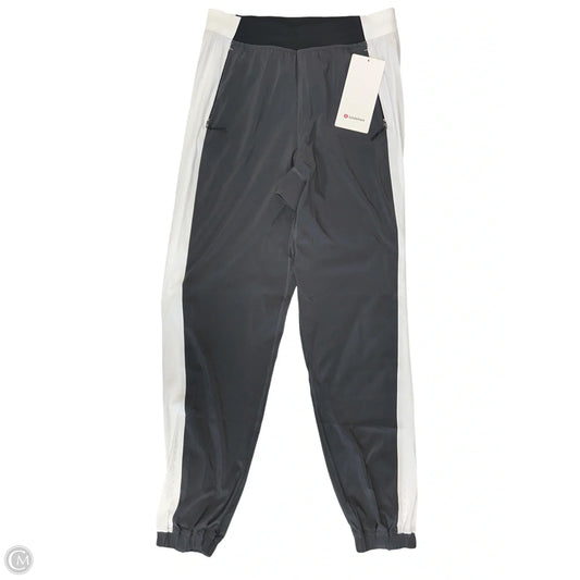 Athletic Pants By Lululemon In Black & White, Size: 6