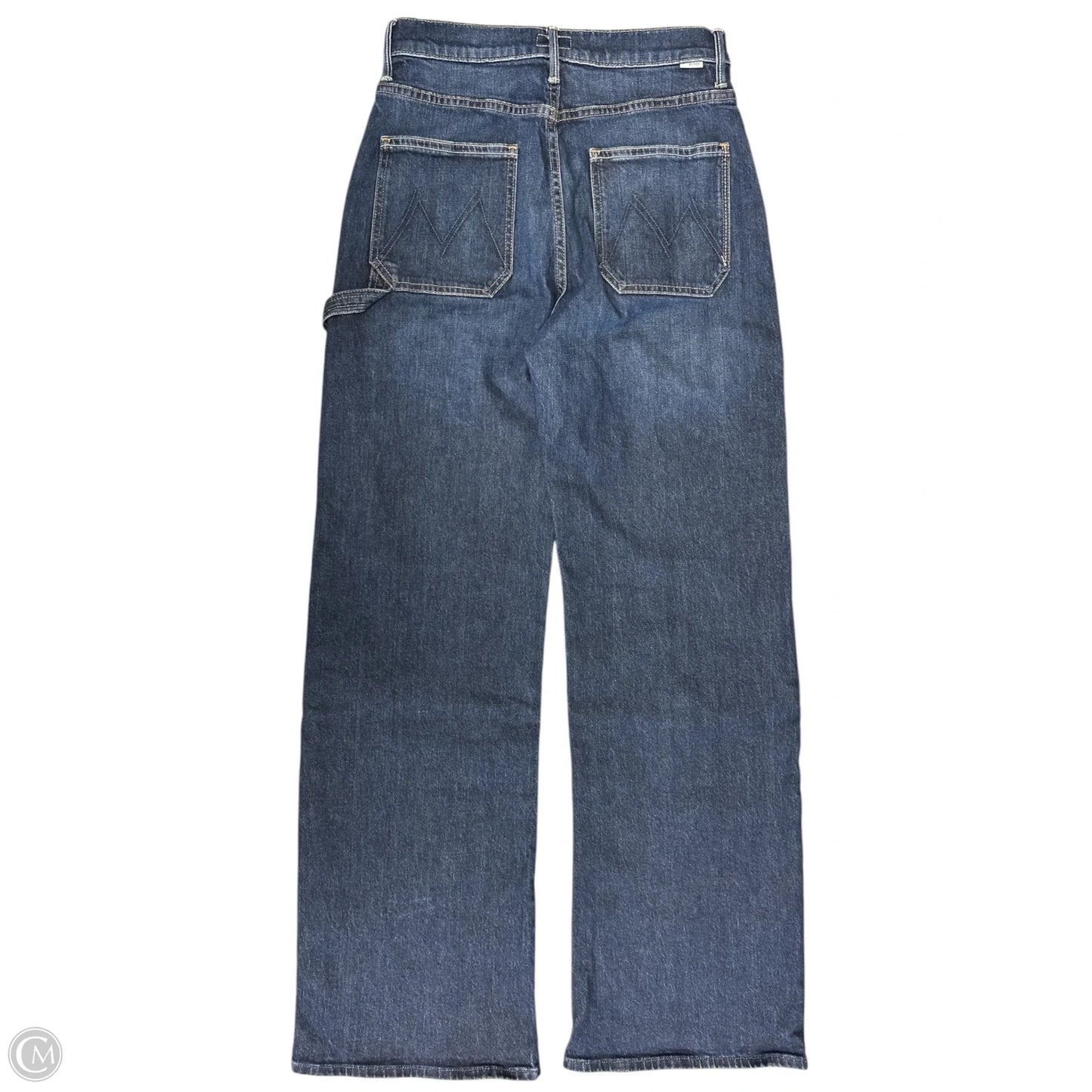 Jeans Wide Leg By Mother In Blue Denim, Size: 6