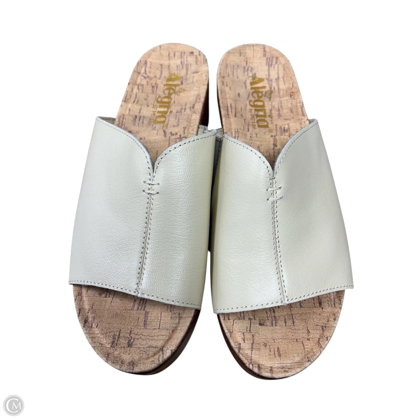 Sandals Heels Platform By Alegria In Tan, Size: 6.5