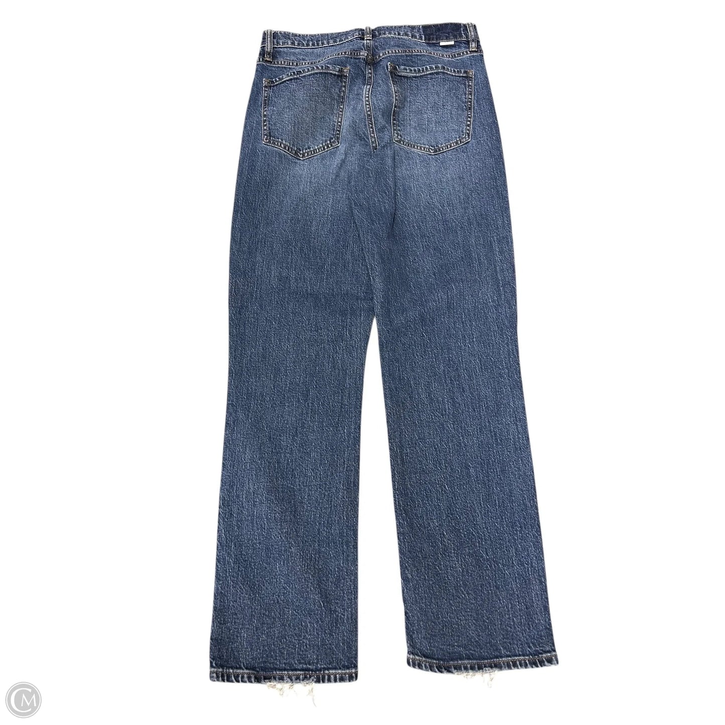 Jeans Straight By Daze In Blue Denim, Size: 10