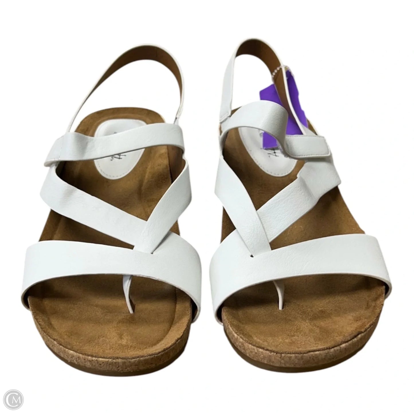 Sandals Flats By Sofft In White, Size: 9