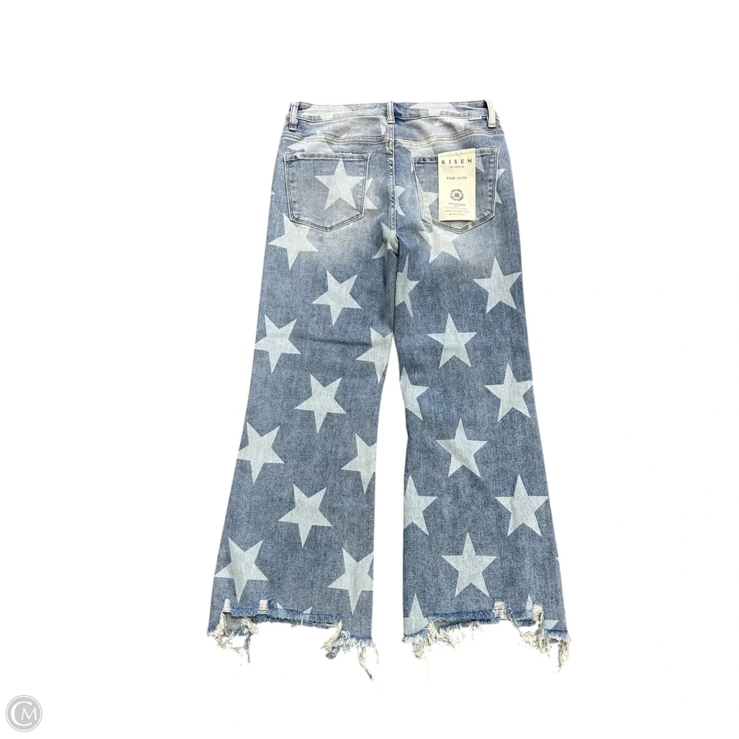 Jeans Straight By Risen In Blue Denim, Size: 10