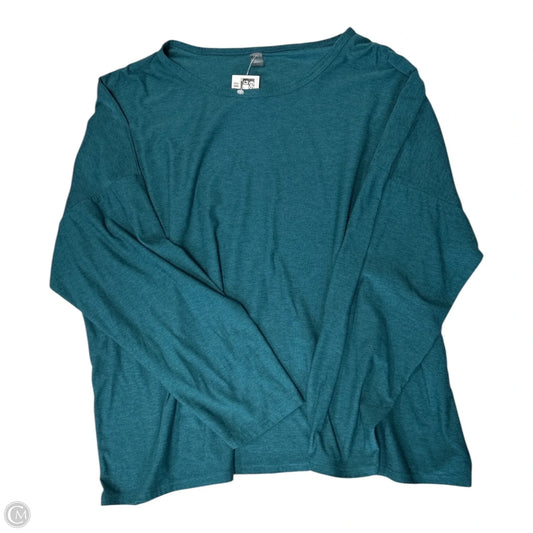 Athletic Top Long Sleeve Crewneck By Beyond Yoga In Green, Size: 2x