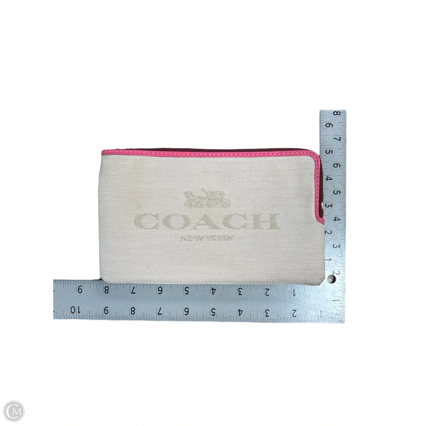 Wristlet Designer By Coach, Size: Medium