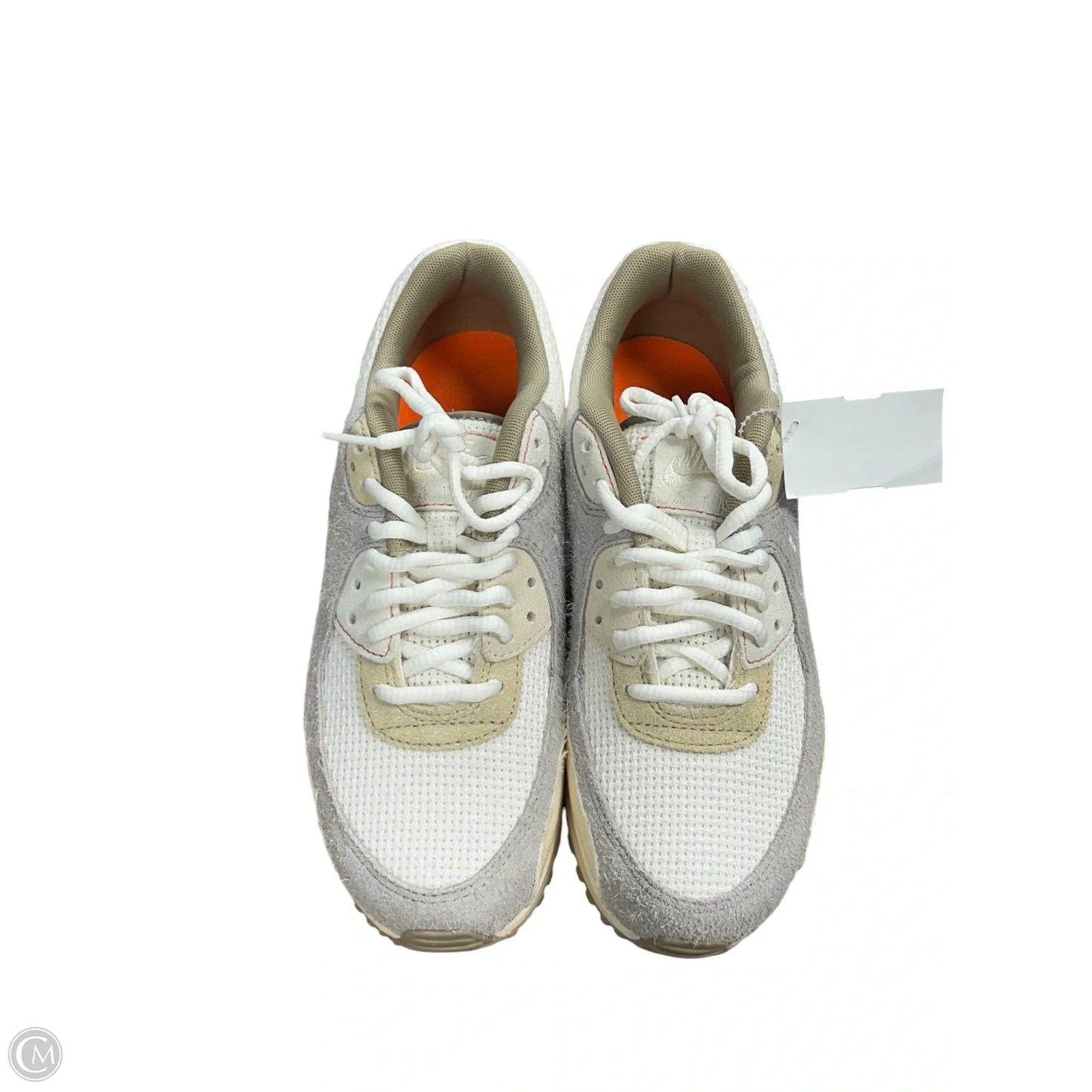 Shoes Athletic By Nike In Cream & Grey, Size: 6.5