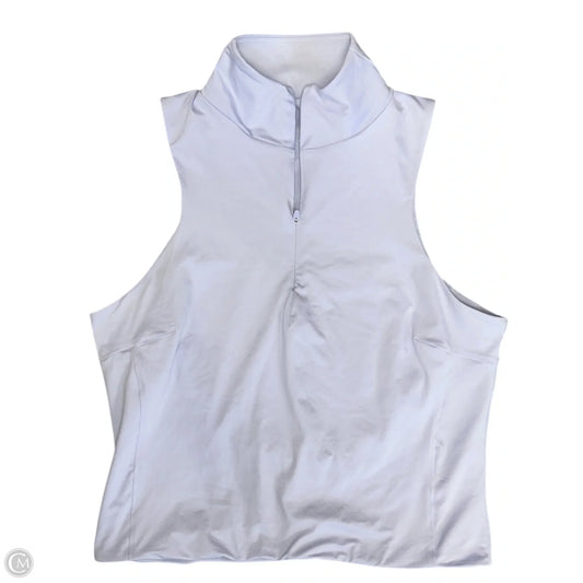 Athletic Tank Top By Lululemon In Purple, Size: 4