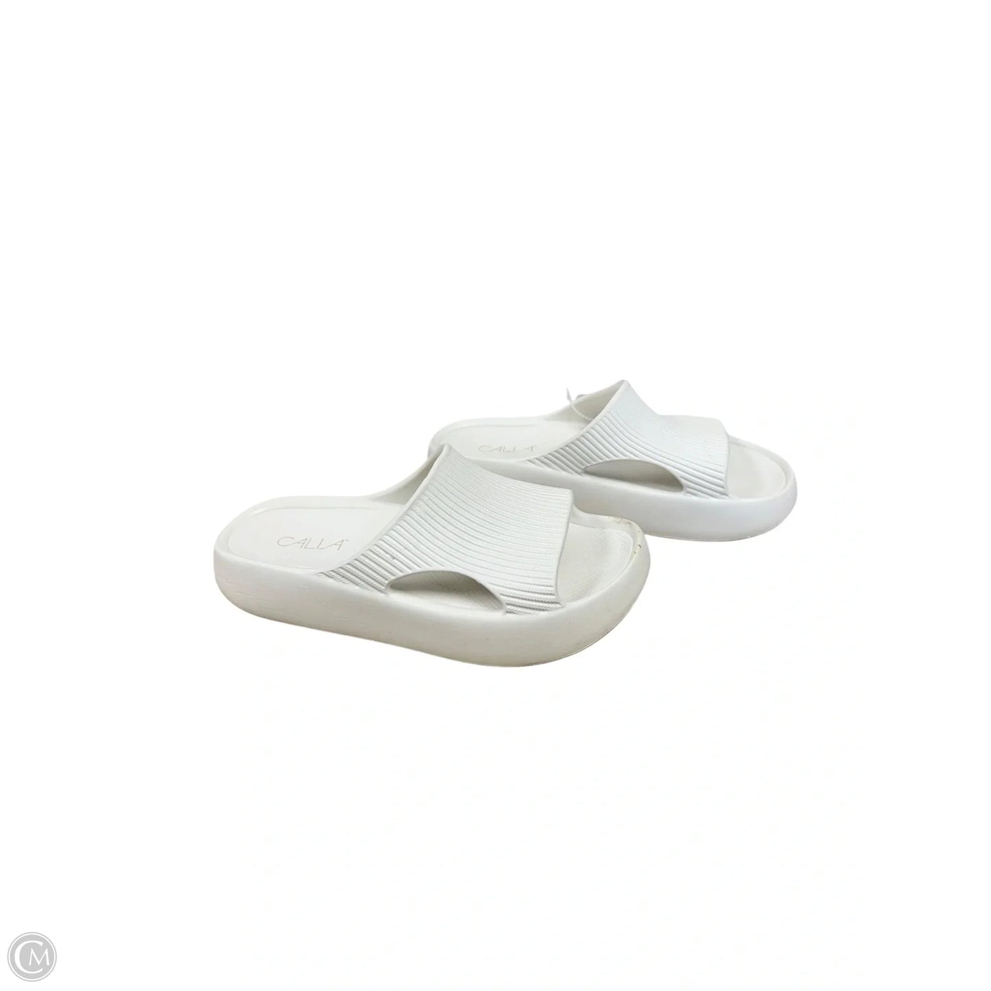 Sandals Flats By Calia In White, Size: 6