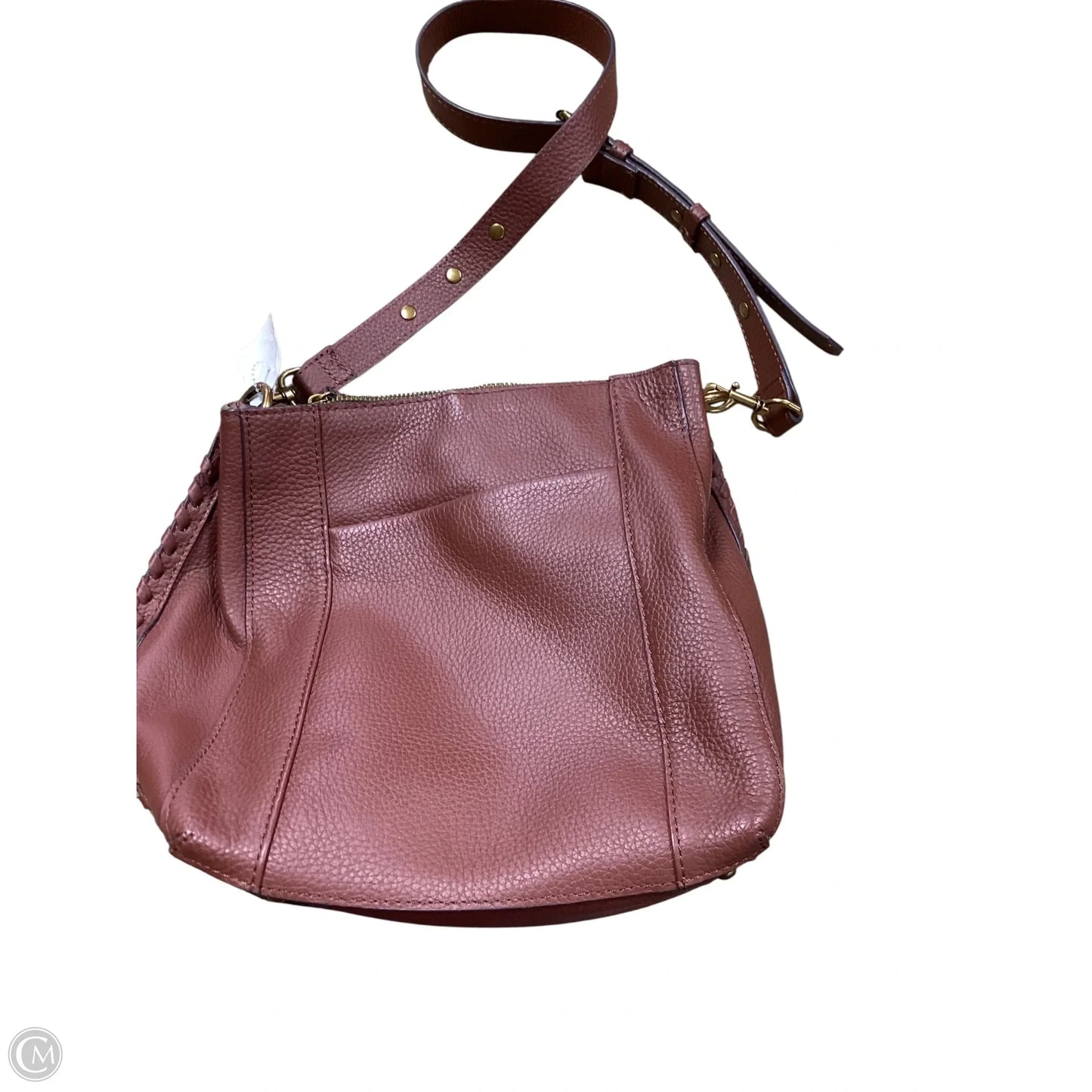 Handbag Leather By Margot, Size: Small