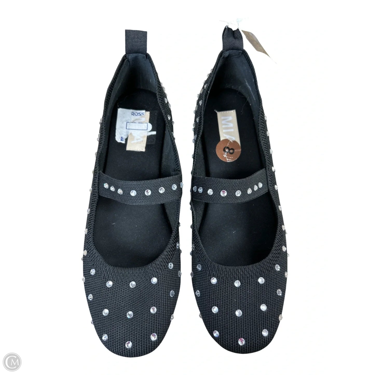 Shoes Flats By Mia In Black, Size: 8