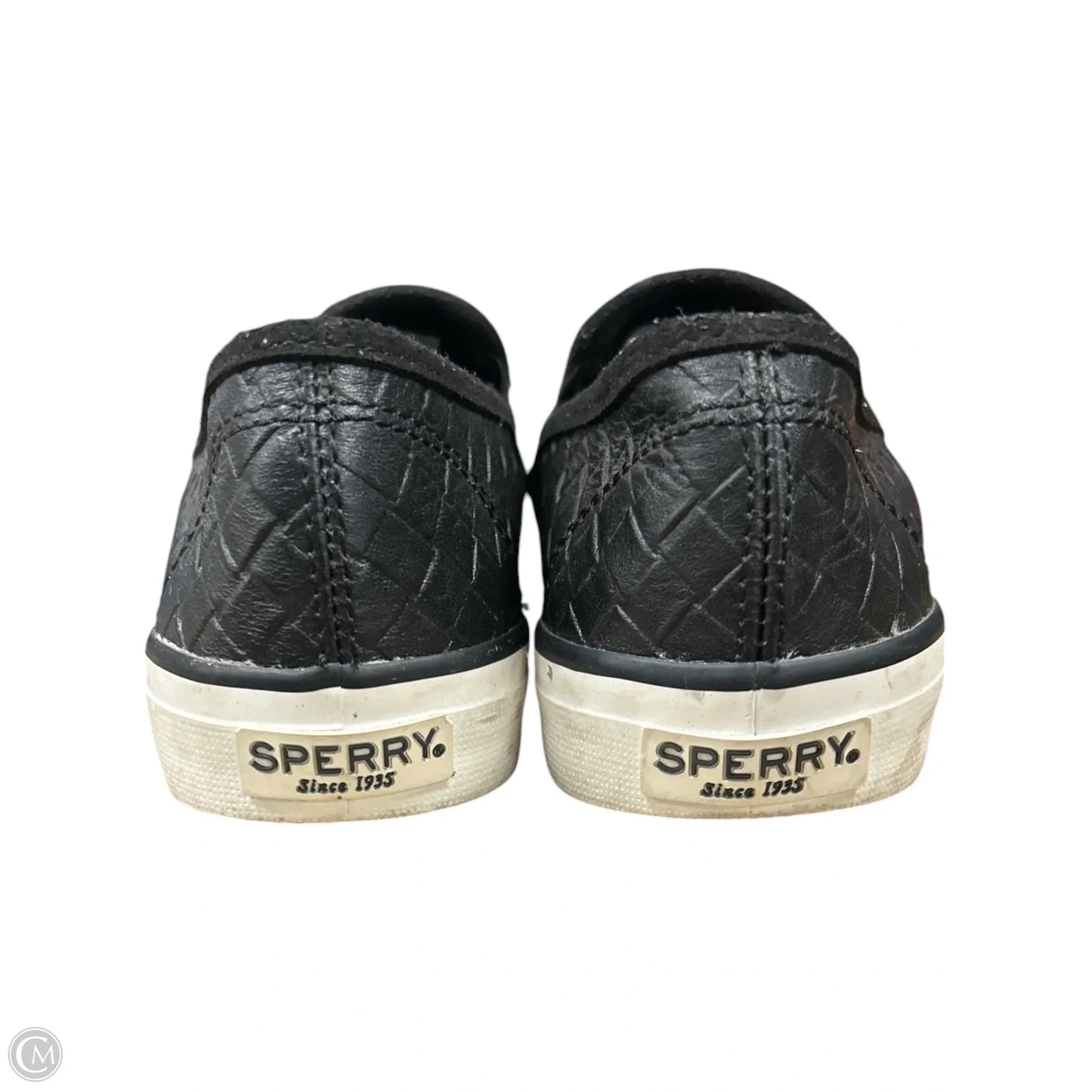 Shoes Flats By Sperry In Black, Size: 7.5